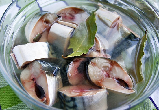 Маринованная скумбрия – пошаговый рецепт приготовления с фото