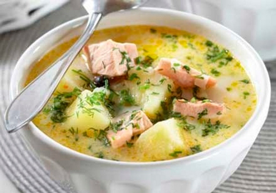 Крем-суп из горбуши с овощами – пошаговый рецепт с фотографиями