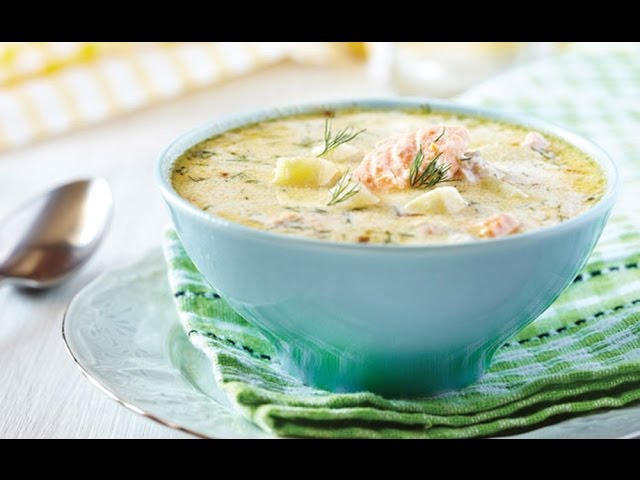 сливочный суп с семгой рецепт с фото 5